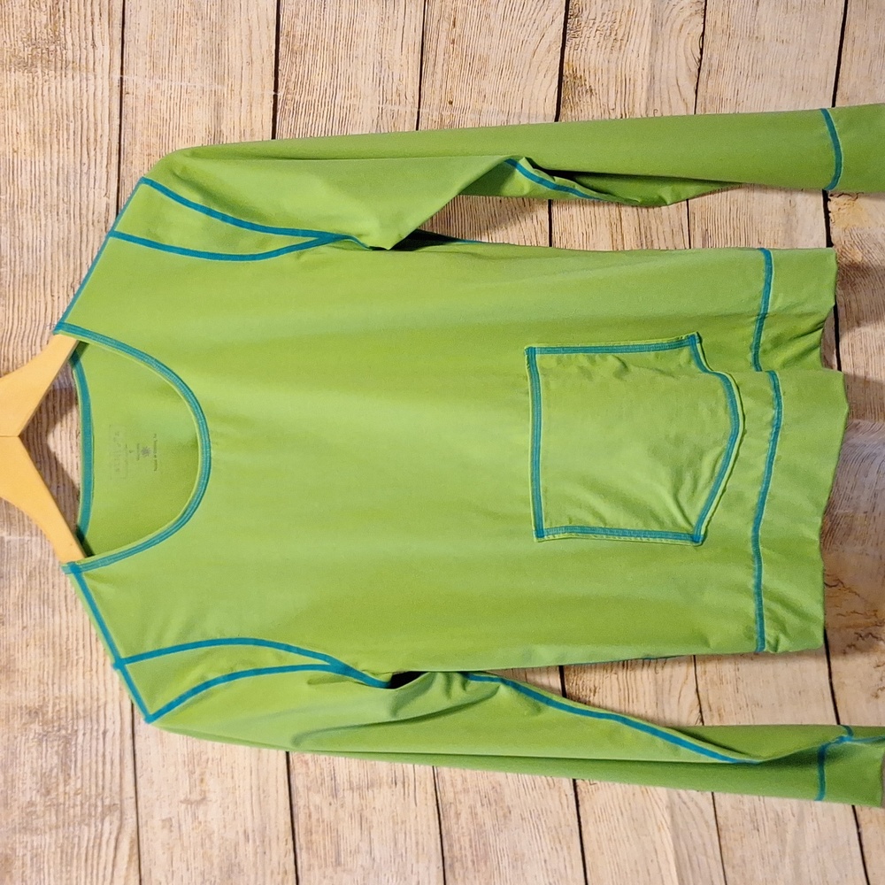 Athleta top green small